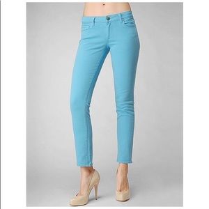 Paige Denim Peg Skinny Jean Turquoise 29